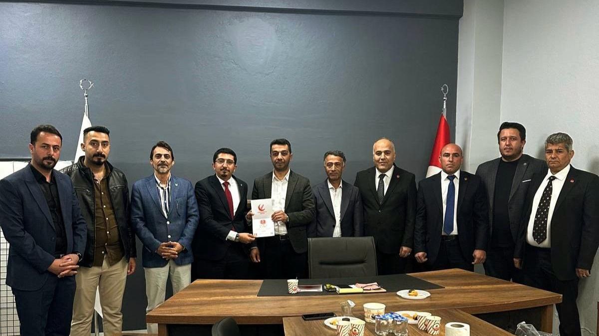 Yeniden Refah Partisi Gaziantep İl Başkan Yardımcılarından Derneğimize Nazik Ziyaret