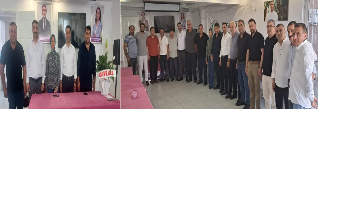 GAVİDER YÖNETİM KURULUNDAN DEM PARTİ GAZİANTEP İL BAŞKANLIĞINA ZİYARET