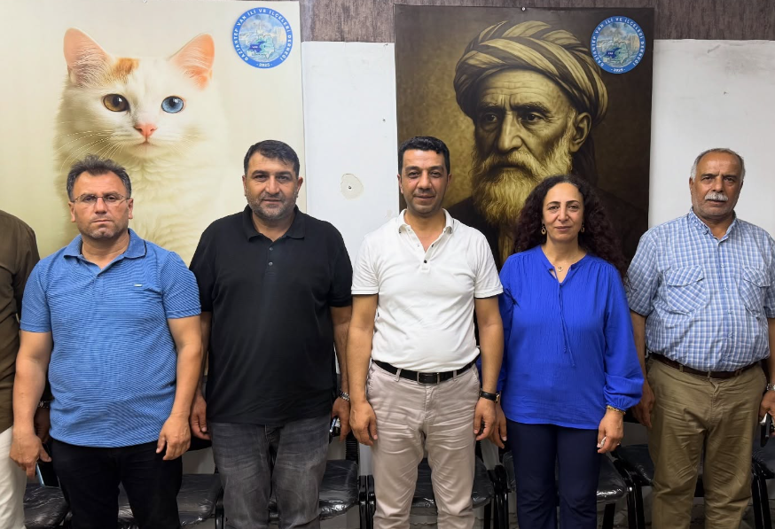 DEM PARTİ VE HEYETİNDEN GAVİDER'E ZİYARET